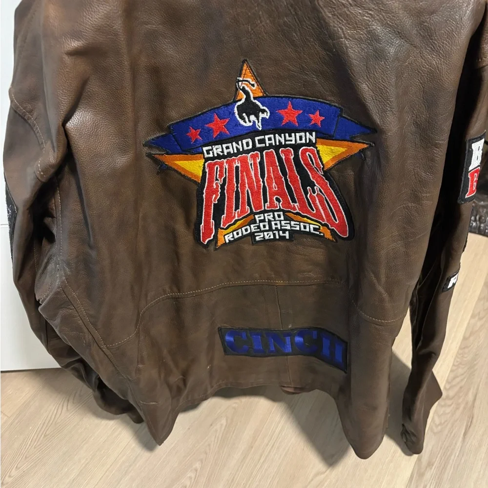 Brown Genuine Rodeo Contestant Roping Heeler Jacket - Picture 6 of 11